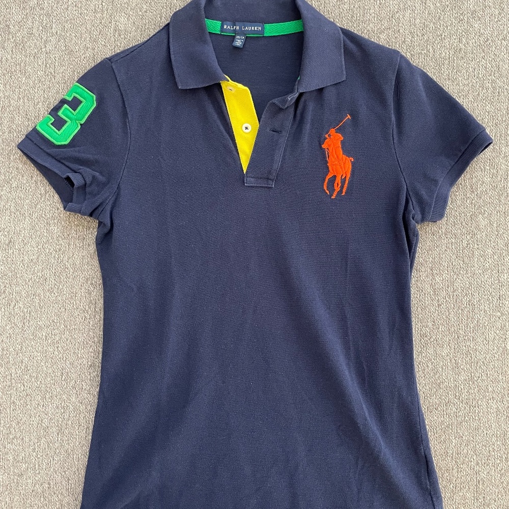 Ralph Lauren Blue Polo Tee
